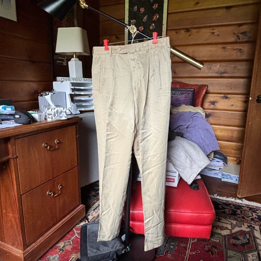 Corneliani silk pants